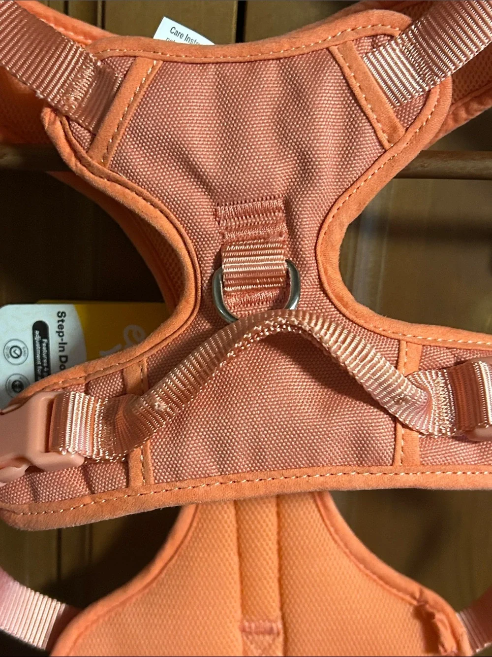 Every Yay Coral Adjustable Step-In Pet Harness